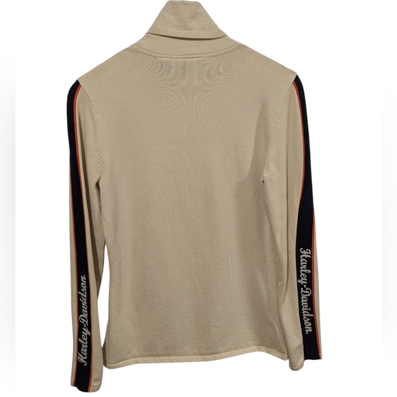 Harley Davidson Turtleneck Long Sleeve Sweater Size Medium - Picture 2 of 8
